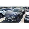 Image 1 : 2022 HYUNDAI SANTA FE HTRAC HYBRID, 4DR SUV, GREY, VIN KM8S3DA12NU036315,