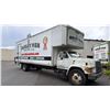 Image 4 : 1996 FORD F800, 2DR CUBE VAN, WHITE, VIN 1FDNF80C7TVA09858,
