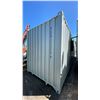 Image 2 : GREY 40' 52,910 LB MAX CAPACITY INDUSTRIAL TRANSPORT CONTAINER WITH 4 DUAL SWING SIDE DOORS DUAL