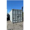 Image 4 : GREY 40' 52,910 LB MAX CAPACITY INDUSTRIAL TRANSPORT CONTAINER WITH 4 DUAL SWING SIDE DOORS DUAL