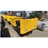 Image 2 : SDLANCH SDLD25 YELLOW RIDE ON GAS POWERED MINI CRAWLER DUMPER, 3 SPEED WITH 9" TRACKS &