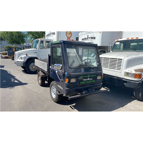 2018 CAN EV MIGHT-E-TRUCK, UTILITY TRUCK, BLUE, VIN 2C9JB3332IE197133,