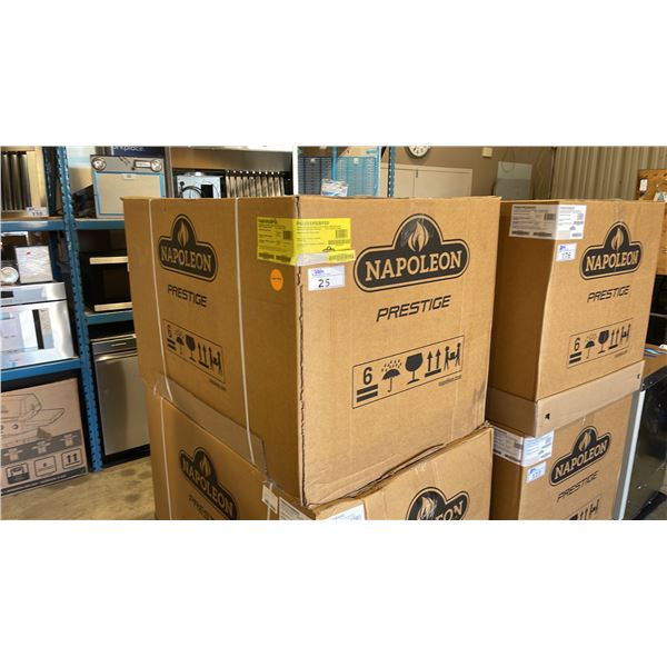 NAPOLEON PRESTIGE 665 CONNECTED MODEL P665VXRSIBPSS STAINLESS STEEL PROPANE GRILL WITH 5
