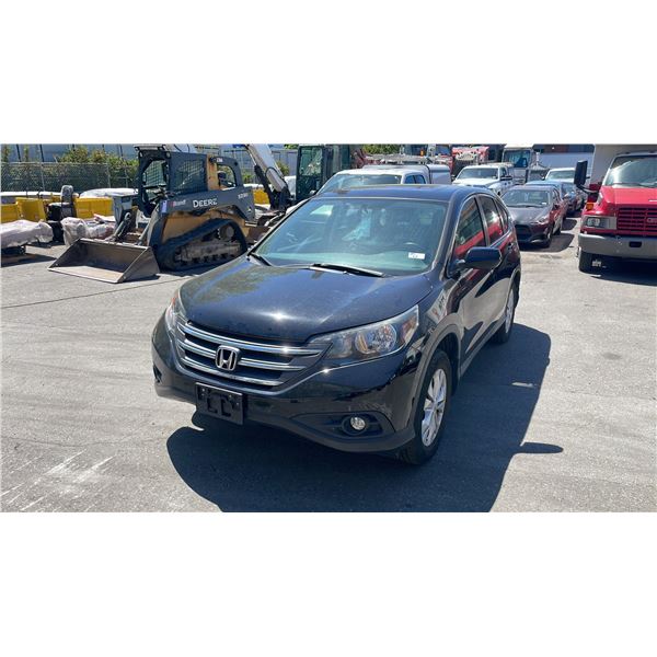 2014 HONDA CRV AWD, 4DRSW, BLACK, VIN 2HKRM4H7XEH109709,