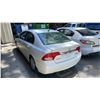 Image 2 : 2009 HONDA CIVIC HYBRID, 4DR SEDAN, WHITE, VIN JHMFA36289S800644,