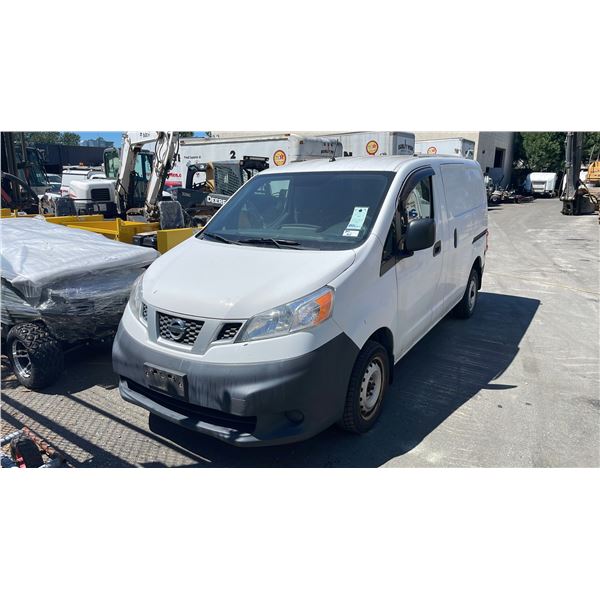 2017 NISSAN NV200, 4DR CARGO VAN, WHITE, VIN 3N6CM0KN9HK693002,