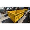 Image 3 : SDLANCH SDLD25 YELLOW RIDE ON GAS POWERED MINI CRAWLER DUMPER, 3 SPEED WITH 9" TRACKS &