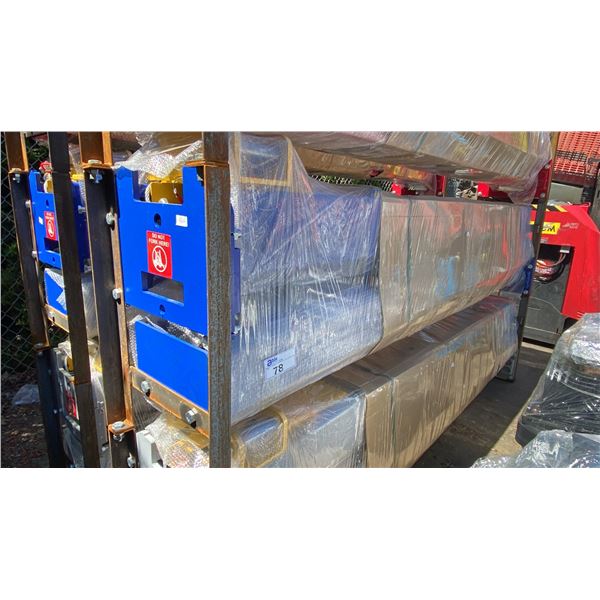 TPL INDUSTRIAL 10,000 LB CAPACITY 2-POST VEHICLE LIFT *COLOR RED*