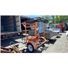 Image 2 : 2007 VERMAC SIGN BOARD TRAILER, ORANGE, VIN 2S9US21187S132860