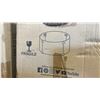 Image 2 : PARAMOUNT 28" ROUND OUTDOOR GLASS FIRE TABLE WIND GUARD *IN BOX*
