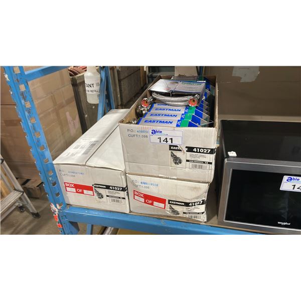 5 BOXES OF EASTMAN 41027 STEEL-FLEX SERIES CONNECTOR HOSES