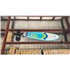 Image 1 : SEAMAX SEADANCER 108 BLUE 10'8" INFLATABLE STAND UP RIGID PADDLE BOARD WITH BACKPACK, COLLAPSIBLE