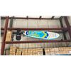 Image 1 : SEAMAX SEADANCER 108 ORANGE 10'8" INFLATABLE STAND UP RIGID PADDLE BOARD WITH BACKPACK, COLLAPSIBLE