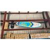 Image 1 : SEAMAX SEADANCER 108 ORANGE 10'8" INFLATABLE STAND UP RIGID PADDLE BOARD WITH BACKPACK, COLLAPSIBLE