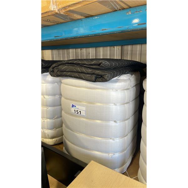 BAIL OF 12 PCS COMMERCIAL BLACK / GREY NEW WAREHOUSE TRANSPORT PADS