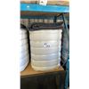Image 1 : BAIL OF 12 PCS COMMERCIAL BLACK / GREY NEW WAREHOUSE TRANSPORT PADS