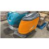 Image 1 : TASKI SWINGO 1650 ORANGE COMMERCIAL ELECTRIC WALK BEHIND FLOOR CLEANER WITH KEYS *NO CHARGER, MAY