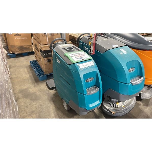 TENNANT T300 COMMERCIAL ELECTRIC WALK BEHIND FLOOR CLEANER *NO KEYS, NO BACK BAR*