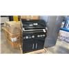 Image 1 : BONFIRE MODEL CBF4DD-B. BLACK STAINLESS STEEL 34" 4 BURNER PROPANE GRILL
