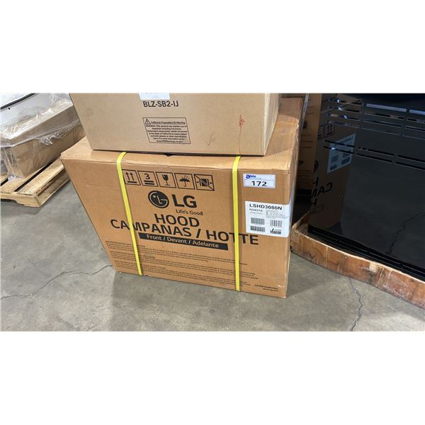 LG STUDIO FEHESTA MODEL LSHD3080N ESSENCE WHITE 30" RANGE HOOD *IN BOX*