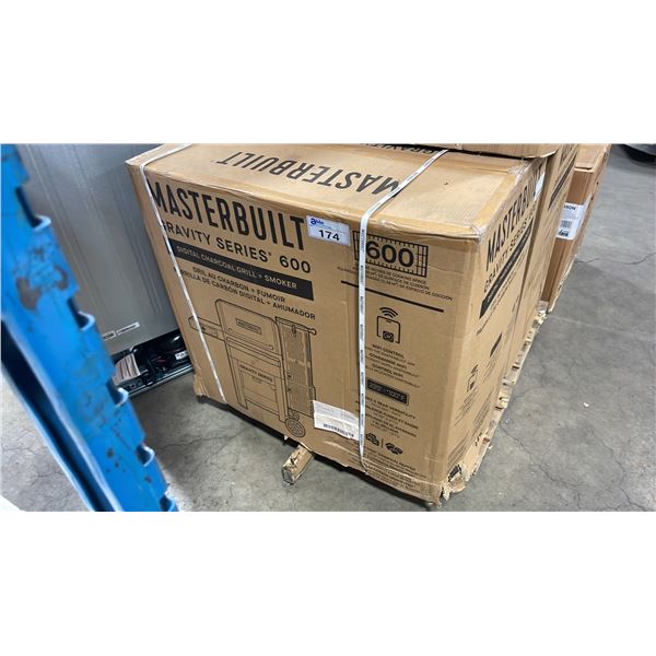 MASTERBUILT MODEL MB20041023. GRAVITY SERIES 600 DIGITAL CHARCOAL GRILL + SMOKER