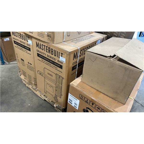 MASTERBUILT MODEL MB20041023. GRAVITY SERIES 600 DIGITAL CHARCOAL GRILL + SMOKER
