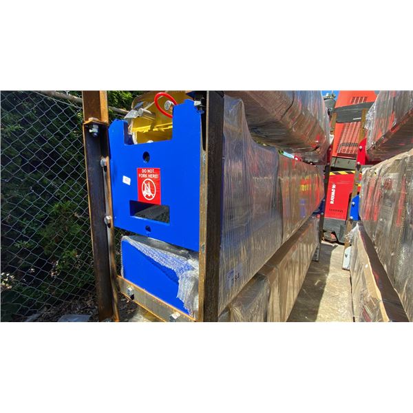 AGT INDUSTRIAL 10,000 LB CAPACITY  2-POST VEHICLE LIFT *COLOR BLUE*
