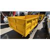 Image 3 : SDLANCH SDLD25 YELLOW RIDE ON GAS POWERED MINI CRAWLER DUMPER, 3 SPEED WITH 9" TRACKS &