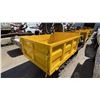 Image 3 : SDLANCH SDLD25 YELLOW RIDE ON GAS POWERED MINI CRAWLER DUMPER, 3 SPEED WITH 9" TRACKS &