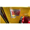 Image 5 : SDLANCH SDLD25 YELLOW RIDE ON GAS POWERED MINI CRAWLER DUMPER, 3 SPEED WITH 9" TRACKS &