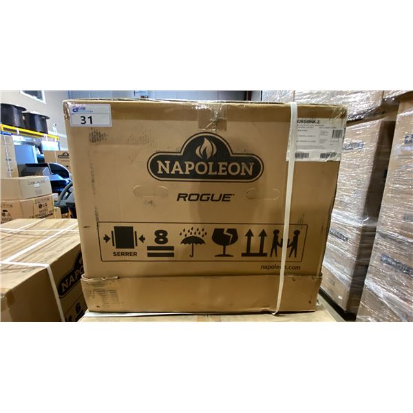 NAPOLEON MODEL RP425SIBNK-2. ROGUE PRO 425 SIB NATURAL GAS GRILL, 3 MAIN BURNERS & 1 SIDE BURNER &