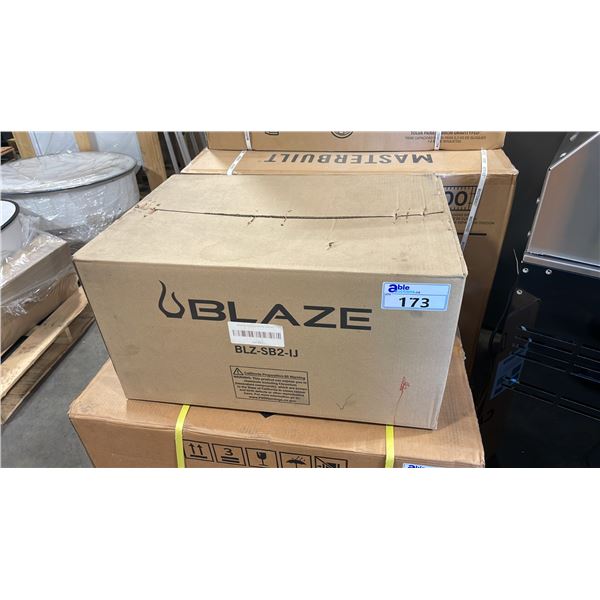 BLAZE MODEL BLZ-SBS-IJ STAINLESS STEEL OUTDOOR INSULATED DOUBLE SIDE BURNER JACKET *IN BOX*