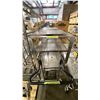Image 2 : STAINLESS STEEL LABORATORY AUTOCLAVE CART WITH GETINGE METAL SHELVING UNIT
