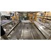 Image 4 : STAINLESS STEEL LABORATORY AUTOCLAVE CART WITH GETINGE METAL SHELVING UNIT