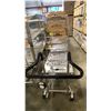 Image 2 : STAINLESS STEEL LABORATORY AUTOCLAVE CART & BOTTLE WASHING RACK