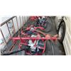 Image 2 : LITTLE BEAVER RED 4 WHEEL MOBILE GAS POWERED  HEAVY DUTY ONE-MAN EARTH DRILL WITH TORQUE TUBE,