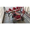 Image 3 : LITTLE BEAVER RED 4 WHEEL MOBILE GAS POWERED  HEAVY DUTY ONE-MAN EARTH DRILL WITH TORQUE TUBE,