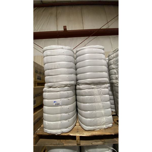 PALLET OF 12 BAILS OF 12 PCS COMMERCIAL BLACK / GREY NEW WAREHOUSE TRANSPORT PADS