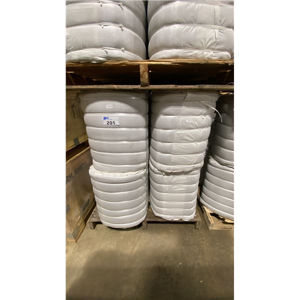 PALLET OF 12 BAILS OF 12 PCS COMMERCIAL BLACK / GREY NEW WAREHOUSE TRANSPORT PADS