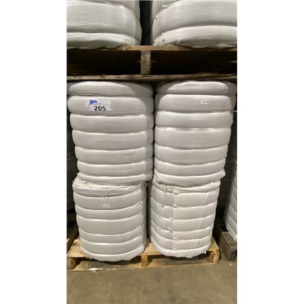 PALLET OF 12 BAILS OF 12 PCS COMMERCIAL BLACK / GREY NEW WAREHOUSE TRANSPORT PADS