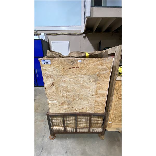 PALLET CRATE OF ASSORTED HEAVY DUTY LIFTING SLINGS  *PALLET CRATE INCLUDED*
