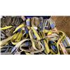 Image 4 : LX PALLET CRATE OF ASSORTED HEAVY DUTY LIFTING SLINGS  *PALLET CRATE INCLUDED*