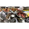 Image 1 : 3 BUCKETS AND 1 BOX OF HIGH PRESSURE REGULATORS & GAUGES *MAY BE MISSING PARTS/PIECES*