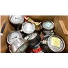 Image 2 : 3 BUCKETS AND 1 BOX OF HIGH PRESSURE REGULATORS & GAUGES *MAY BE MISSING PARTS/PIECES*