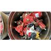 Image 4 : 3 BUCKETS AND 1 BOX OF HIGH PRESSURE REGULATORS & GAUGES *MAY BE MISSING PARTS/PIECES*