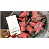 Image 5 : 3 BUCKETS AND 1 BOX OF HIGH PRESSURE REGULATORS & GAUGES *MAY BE MISSING PARTS/PIECES*
