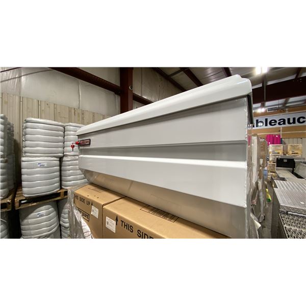 WEATHER GUARD MODEL 675-3-01, 47" HEAVY DUTY ALL PURPOSE WHITE STEEL TRUCK CHEST