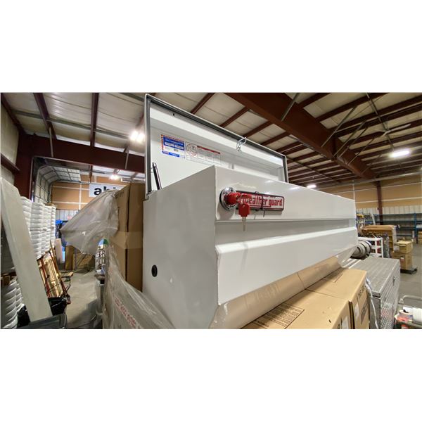 WEATHER GUARD MODEL 675-3-01, 47" HEAVY DUTY ALL PURPOSE WHITE STEEL TRUCK CHEST