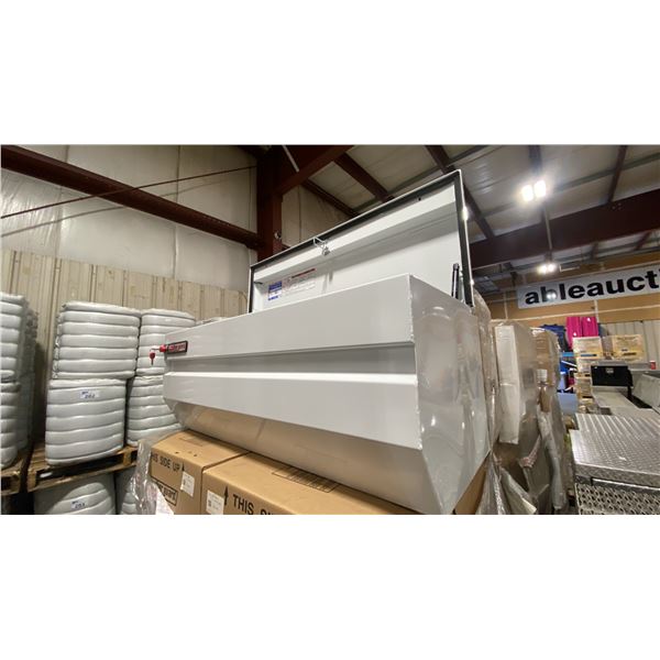 WEATHER GUARD MODEL 675-3-01, 47" HEAVY DUTY ALL PURPOSE WHITE STEEL TRUCK CHEST