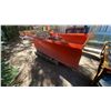 Image 1 : KUBOTA V5294A ORANGE 78" STRAIGHT BLADE ATTACHMENT WITH KUBOTA V5293B 4 POINT FRONT HITCH AND POWER